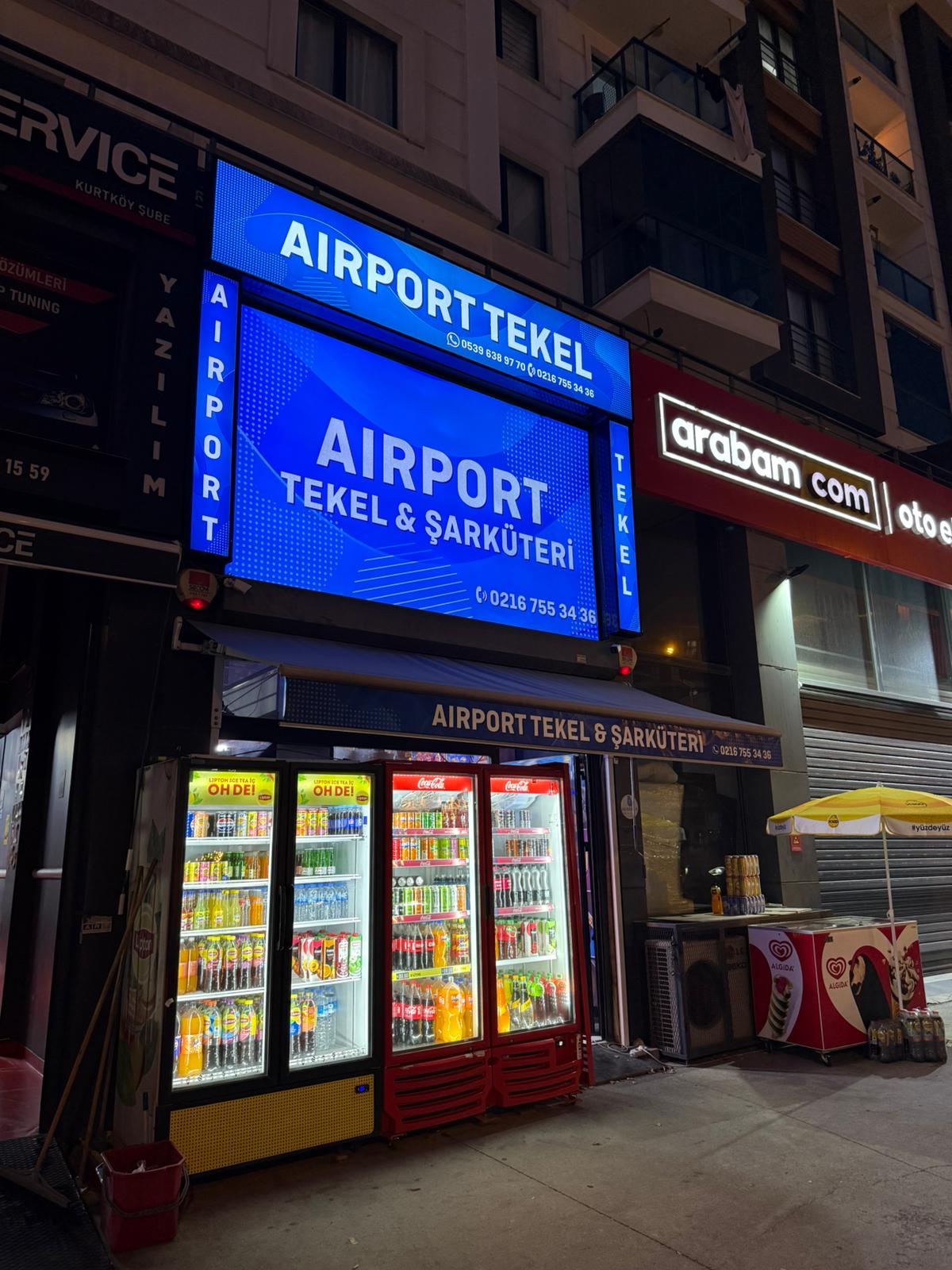 Airport Market Dış Cephe Görünümü